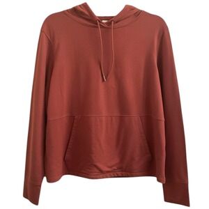 Avia Womens Sweatshirt Pullover Hoodie Mauve Athleisure Casual Comfy Hiking XXL